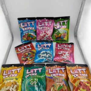 Liitt Exotics Gummies Rainbow Gelato 1000mg